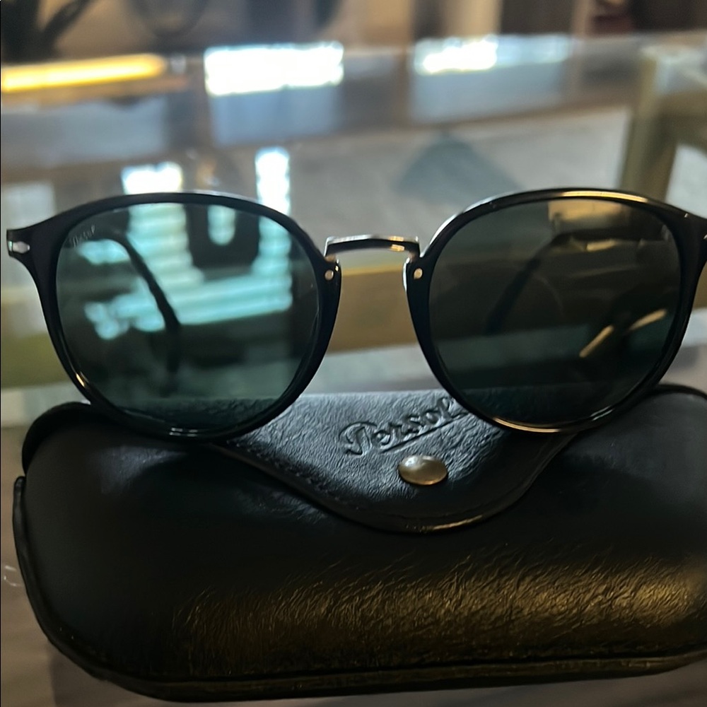 Persol Black Sunglasses